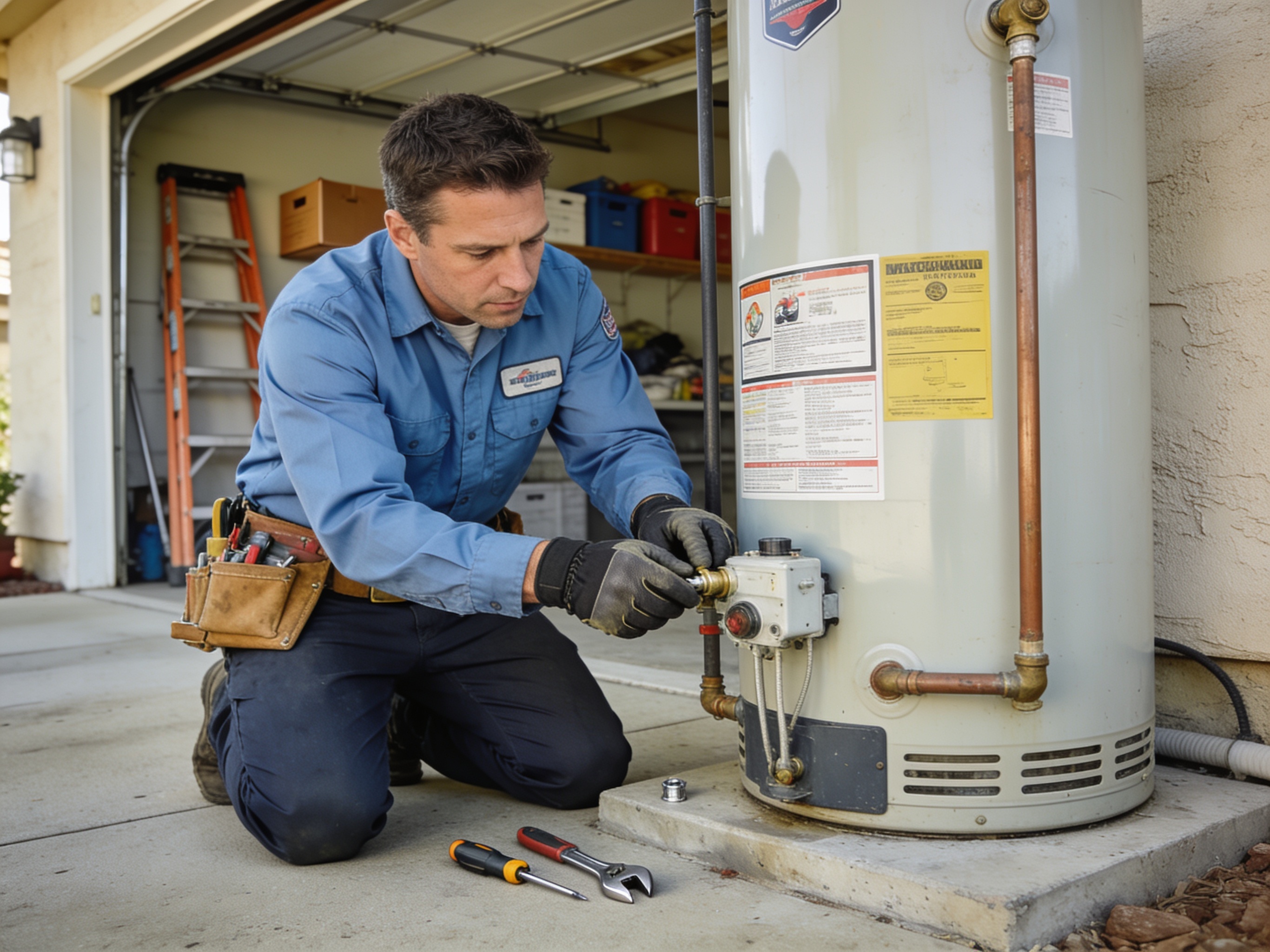 water heater repair in North Merced